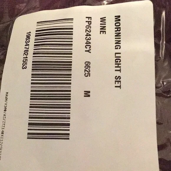 Free People | Morning Light Set Wine Various Sizes Available - Picture 7 of 12